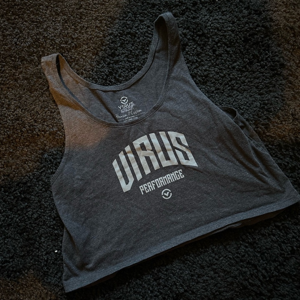 Virus Cropped Workout Tank